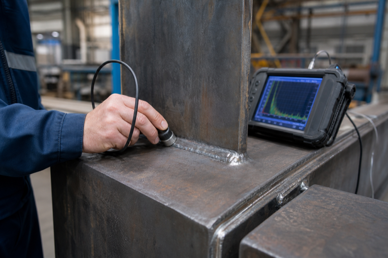 Ultrasonic weld inspection