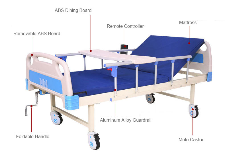 Two Functions Electric Hospital Bed